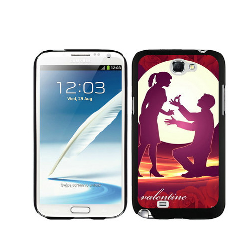 Valentine Marry Me Samsung Galaxy Note 2 Cases DQG - Click Image to Close